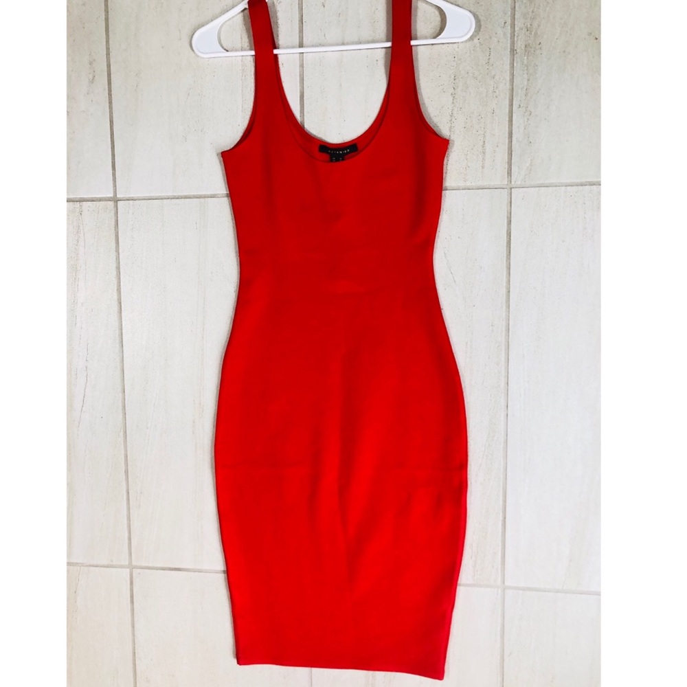 Candy red dress